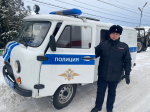 На службе новый автомобиль