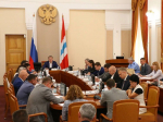 Виталий Хоценко представил Правительству Омской области участника президентской программы «Время героев»
