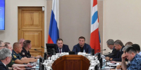 Виталий Хоценко и Дмитрий Шишкоедов провели совместное заседание антитеррористической комиссии и оперативного штаба в Омской области - Газета Правда севера