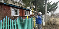 Виталий Хоценко: Газ пришёл в деревню Голенки Марьяновского района - Газета Правда севера