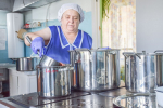 Долгожданное  обновление пищеблока